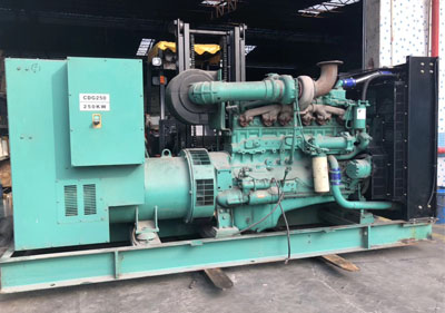 250KW美國康明斯NT855-G6租賃商專用二手柴油發電機組