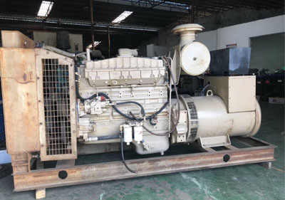 300KW二手柴油發電機組重慶康明斯NTA855-G2A