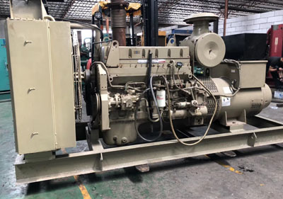 200KW二手重慶康明斯發電機MTA11-G2A配英格電機