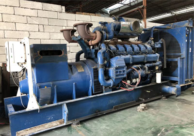 1100KW英國原裝進口威爾逝組裝帕金斯P1375E大功率二手柴油發電機組