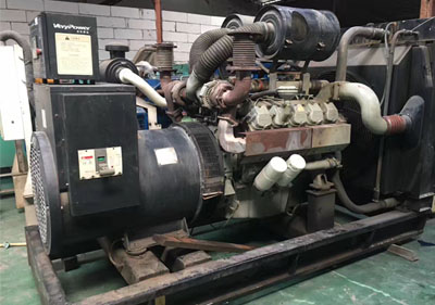 400KW大宇P180LE-S沃爾奔達組裝配馬拉松電球二手發(fā)電機組