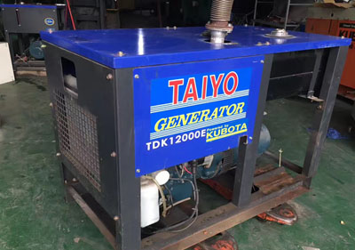 9.7KW日本久保田D722，大洋組裝，小功率二手柴油發電機組