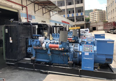 880KW德國(guó)奔馳MTU18VG63大功率進(jìn)口二手柴油發(fā)電機(jī)組
