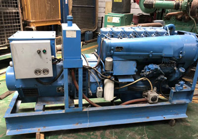 50KW德國風冷道依茨二手進口柴油發電機組