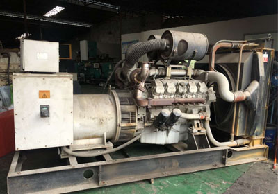大宇發(fā)電機組400KW韓國進口發(fā)電機