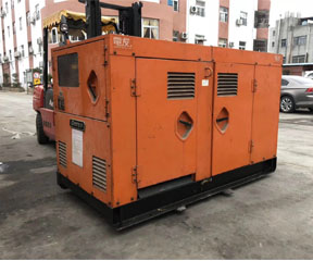 70KWA日本Denyo低噪音發電機組 二手發電機
